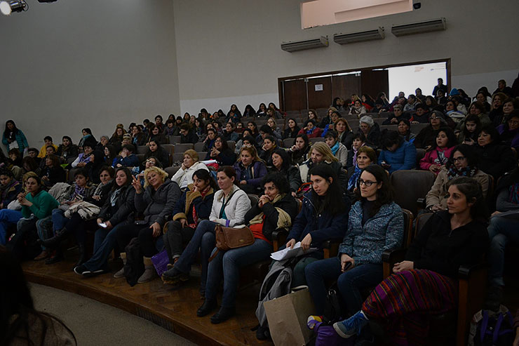 Pre-Encuentro de Mujeres, Auditorio UNAJ