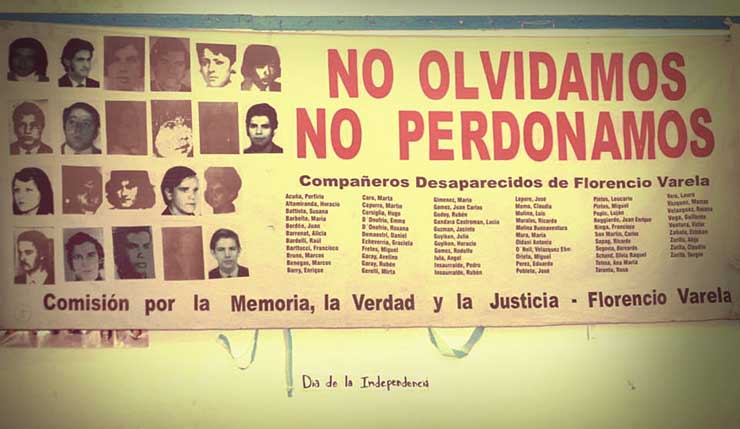 cartel sobre desaparecidos