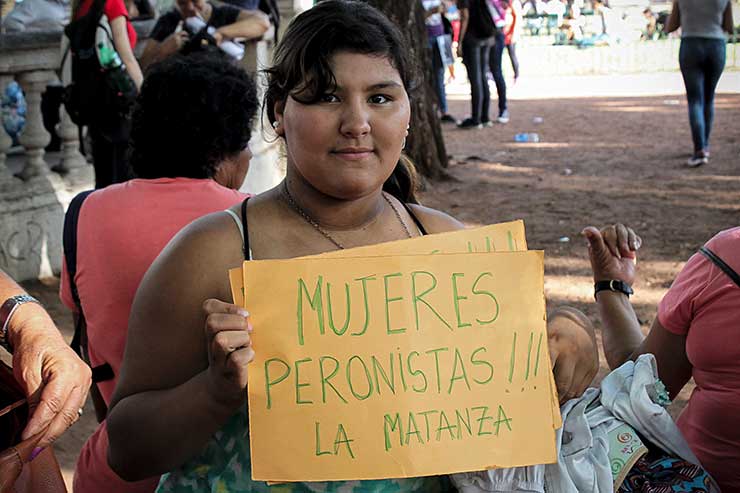 mujeres peronistas - La Matanza